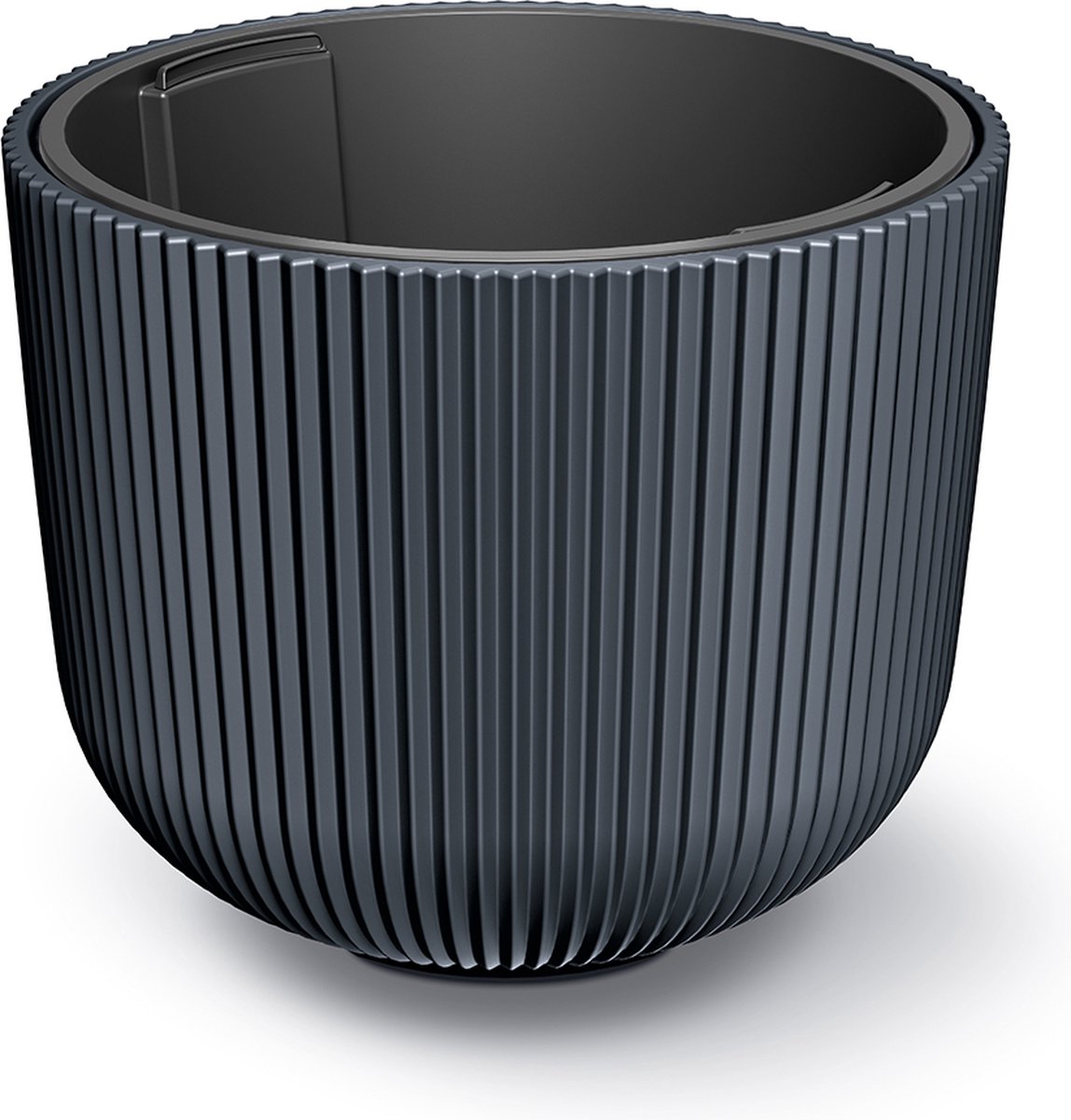Prosperplast Bloempot Rond Milly L 47cm ANTRACIET