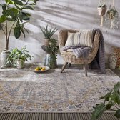 Flycarpets Vintage Vloerkleed - Louisa - Laagpolig - Binnen & Buitenkleed - Multi - 120x170 cm