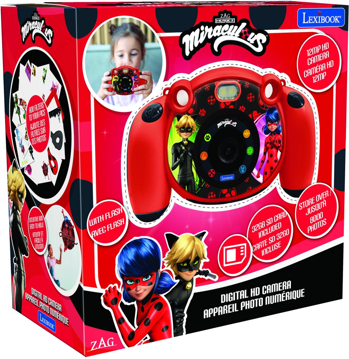 Miraculous Starcam® Digitale HD camera met SD-kaart – foto 2