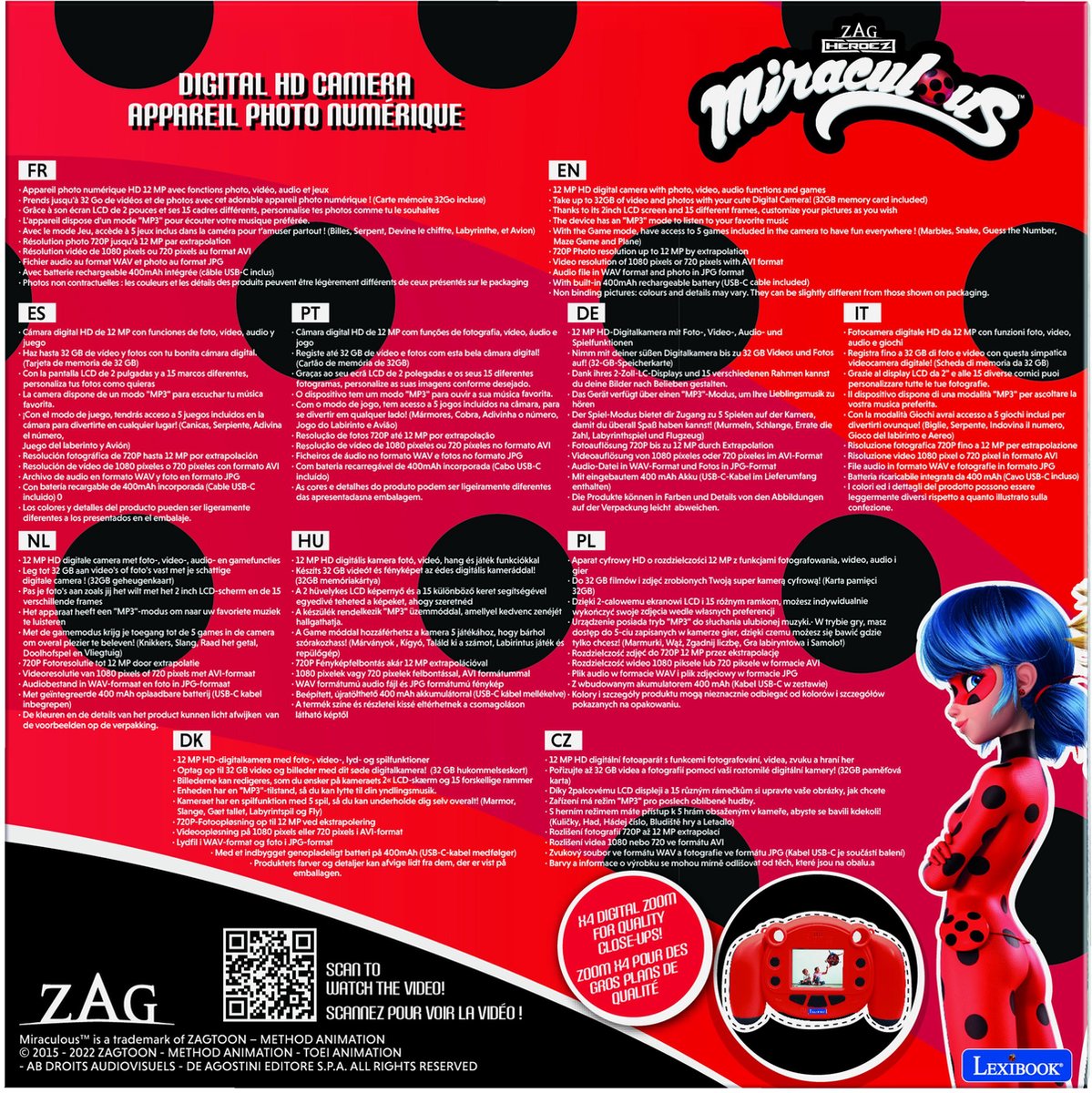 Miraculous Starcam® Digitale HD camera met SD-kaart – foto 7
