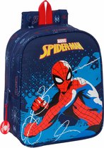 Sac à dos SpiderMan pour tout-petits, néon - 27 x 22 x 10 cm - Polyester