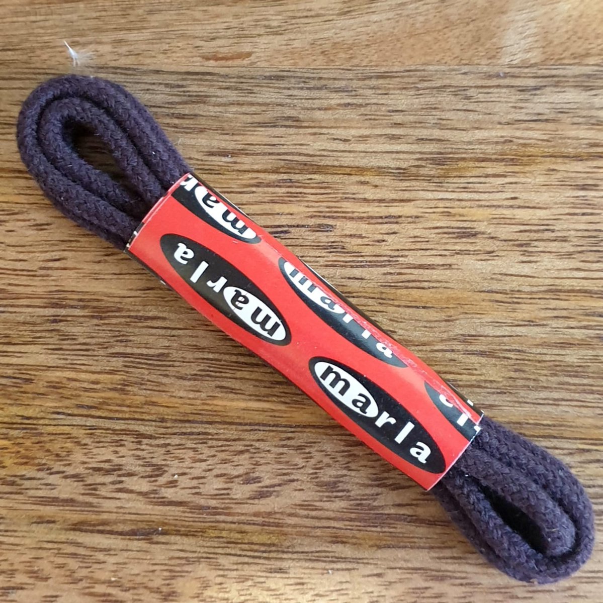 Marla dikke ronde schoenveter - 90 cm donker Bruin - Nederlandse top kwaliteit bergschoen wandelschoen hike veters - 1 paar - 4 tot 5mm dik