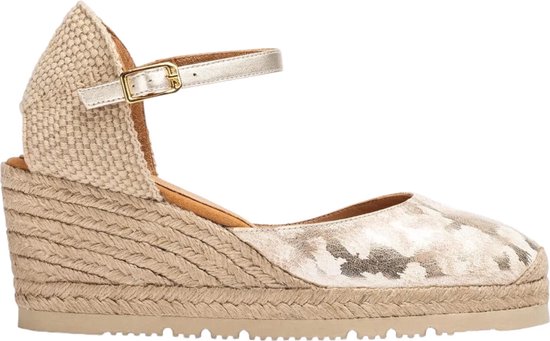 Unisa Caceres Platino espadrille Sandaal