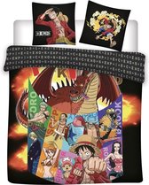 One Piece Dekbedovertrek Punk Polyester 200 x 200 cm