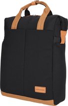 Nörlander Shopper Backpack - Sac à dos pour ordinateur portable - 16,5 Litres - 30 x 14 x 40 cm - Zwart