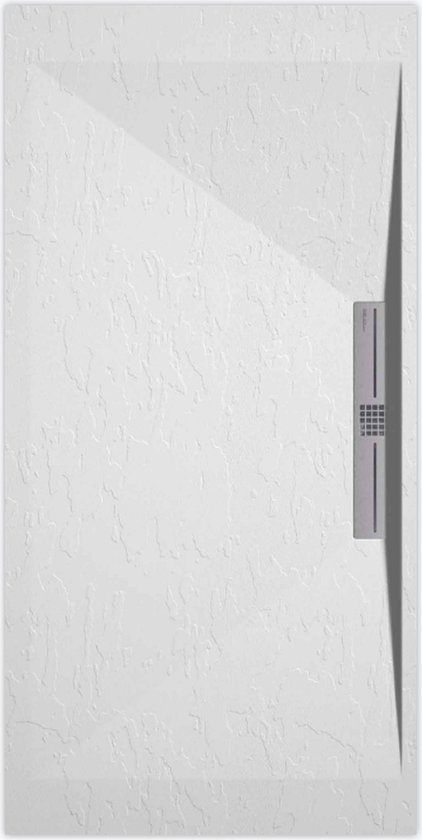 Receveur de douche Sanifun Stone Side White Ardoise 1100 x 800 S