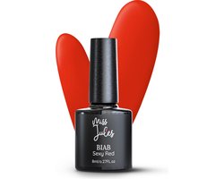 Miss Jules® BIAB – Builder in a Bottle – BIAB Nagel Builder Gel - Rood - HEMA & TPO Free