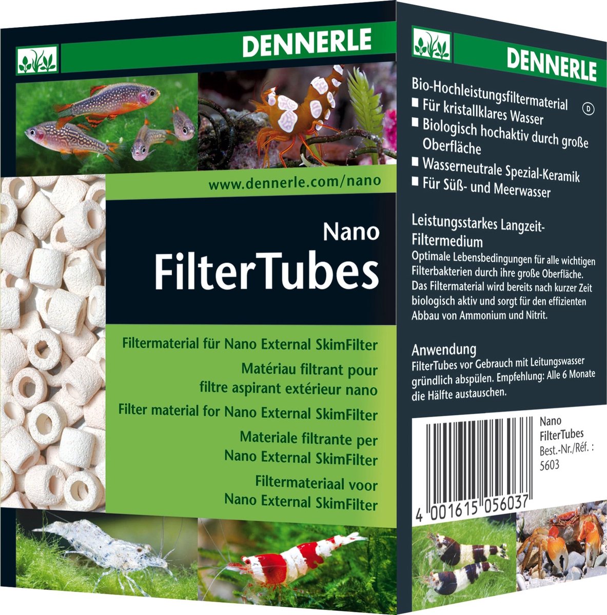 Dennerle Nano FilterTubes - 500ML