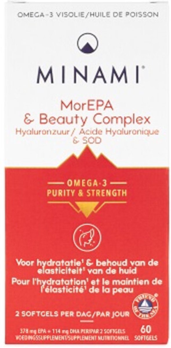 Goedkoopste Minami MorEPA & Beauty Complex 60 capsules