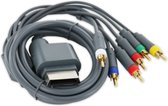 Dolphix - Component AV Kabel - Voor XBOX 360 - HD AV aansluiting - Met Toslink - Grijs - 1.8 meter