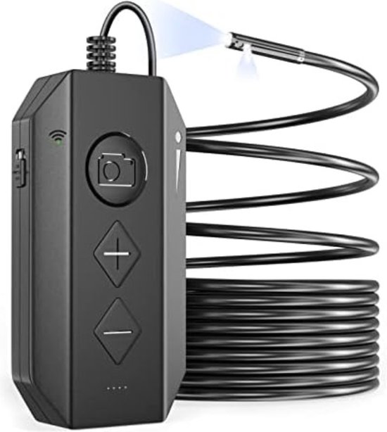 USB-endoscoop BE-TOOL 2-in-1 IP67 waterdichte borescope inspectiecamera met 6 Led en 7 M Snake Kabel USB-adapter voor Android-telefoon tablet apparaat - Kabellengte: 2 M