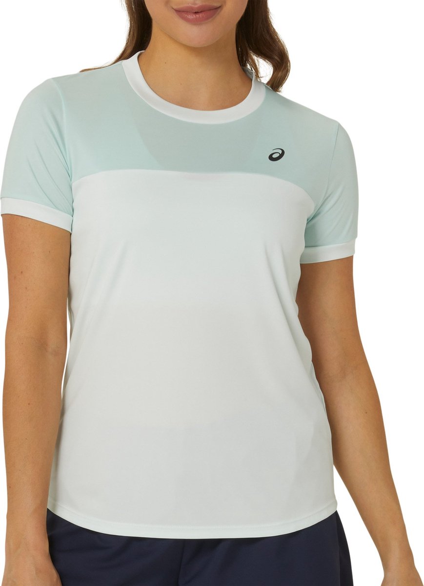 Asics Court SS Sportshirt Vrouwen Blauw