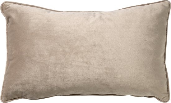 Foto: Dutch decor finn sierkussen 30x50 cm velvet lendekussen pumice stone beige inclusief binnenkussen
