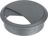 Kabeldoorvoer - Zilver - Boordiameter: ø70mm - Diepte: 20mm - Diameter: ø78mm - Rond