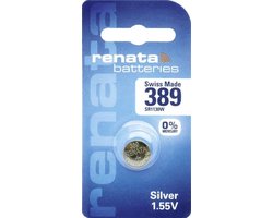 Renata 389 SR1130W Horloge Zilveroxide 10 stuks