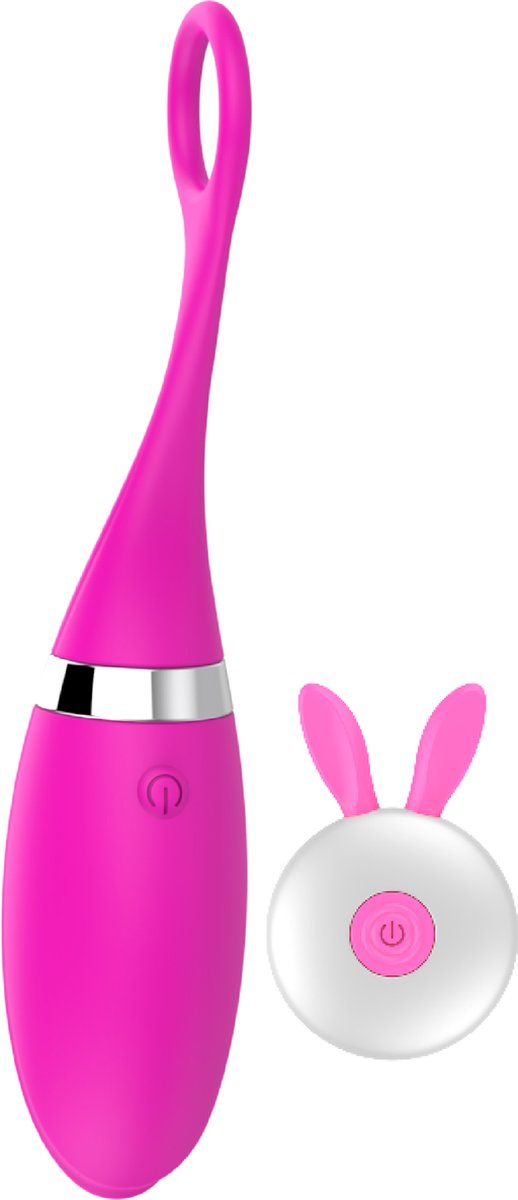 Cupitoys® Vibrerend Ei Egaal – Vibrator Met Afstandsbediening – Draagbare Vibrator – Vibrators Voor Vrouwen – 12 Standen - Roze