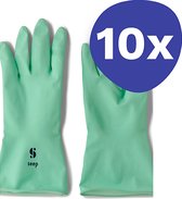 Seep Composteerbare Fair Trade, FSC Rubber Handschoenen Large (10x 1 stuk)