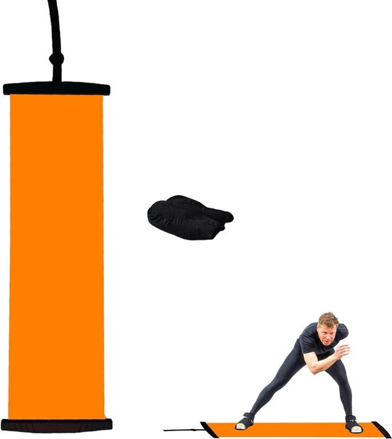 Fitnessapparatuur- fitnessmat-Slide Board-Professioneel Slide Board voor oefeningen met eindstops