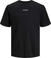 Jack & Jones T-shirt Jcoedition Berlin Tee Ss Crew Neck 12253423 Black Mannen Maat - L
