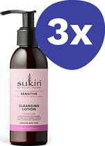 Sukin Sensitive Cleansing Lotion (3x 125ml)