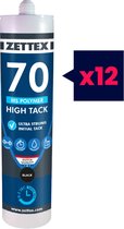 MS 70 High Tack ACTIE - Zwart - 290 ml