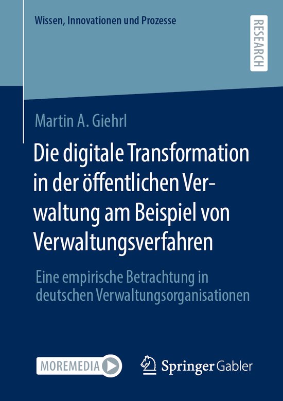 Wissen, Innovationen und Prozesse- Die digitale Transformati ... - cover