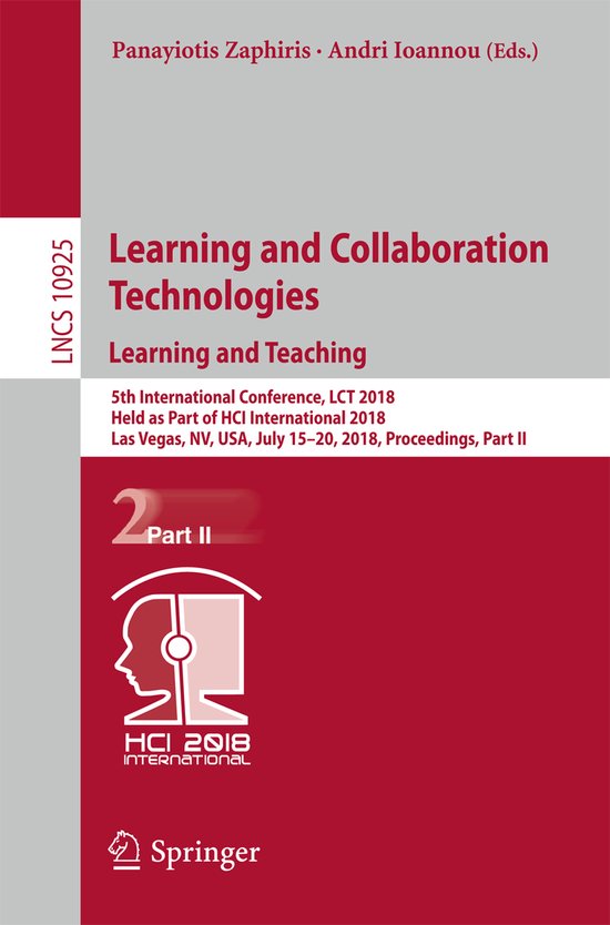 Learning and Collaboration Technologies Learning and Teachin ... - cover