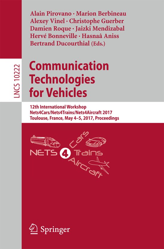 Communication Technologies for Vehicles - cover