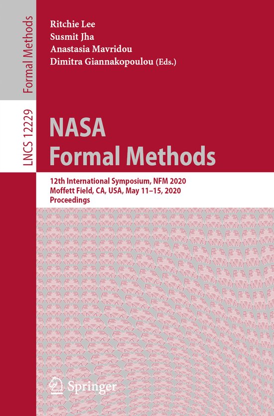 NASA Formal Methods - cover