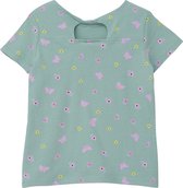 S'Oliver Girl-T-shirt--65A5 BLUE GREEN-Maat 92/98