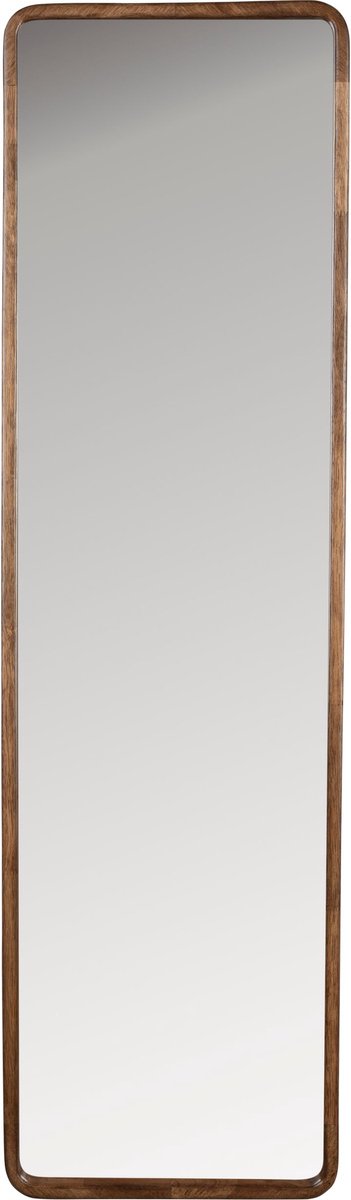 Housecraft Living Nyko Spiegel/ Wandspiegel Rechthoekig Hout 120x34 cm (L) Bruin