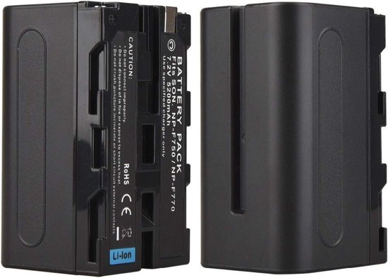 Battery pack Fits SON. NP-F750/NP- F770 | U-800 | U- 600 | U-520