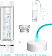 Kibus Moleculaire Waterstof Generator - Nano Bubbel techniek - Voor waterstof rijk water - Goed voor Gezondheid&Huid - H2-rijk water
