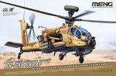 1:35 MENG QS005 Boeing AH-64 Apache - AH-64D SARAF - Saraph (Fiery Winged Serpent) Plastic Modelbouwpakket