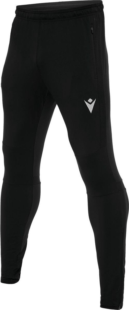 Macron Thames Hero Polyesterbroek Kinderen - Zwart | Maat: 9-10 Y