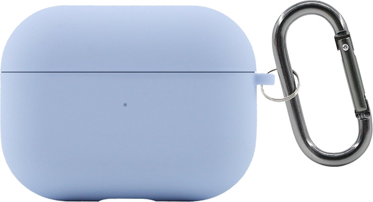 Case geschikt voor Airpods 3 beschermhoes - Hoesje geschikt voor Airpods 3 siliconen case - Optimale bescherming - Lichtblauw