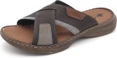 Rieker Heren Slipper - 21491-25 Bruin - Maat 42