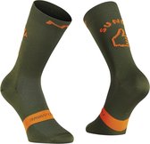 Fietssok Northwave Sunday Monday Socks Green Forest Maat 40/43