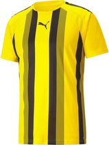 Puma Teamliga Shirt Korte Mouw Heren - Geel / Zwart | Maat: 3XL