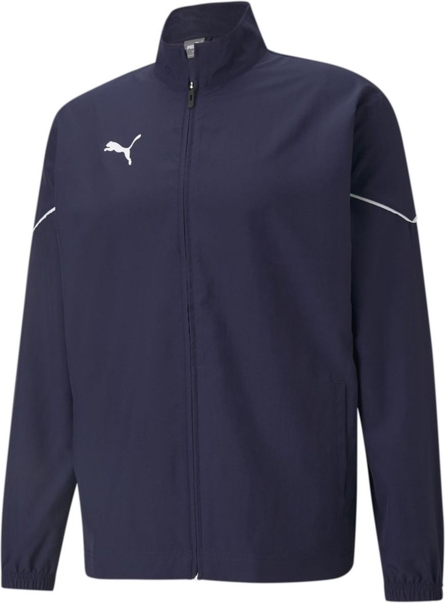Puma Teamrise Trainingsvest Kinderen - Marine | Maat: 140