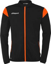 Uhlsport Squad 27 Polyestervest Kinderen - Zwart / Fluo Oranje | Maat: 140