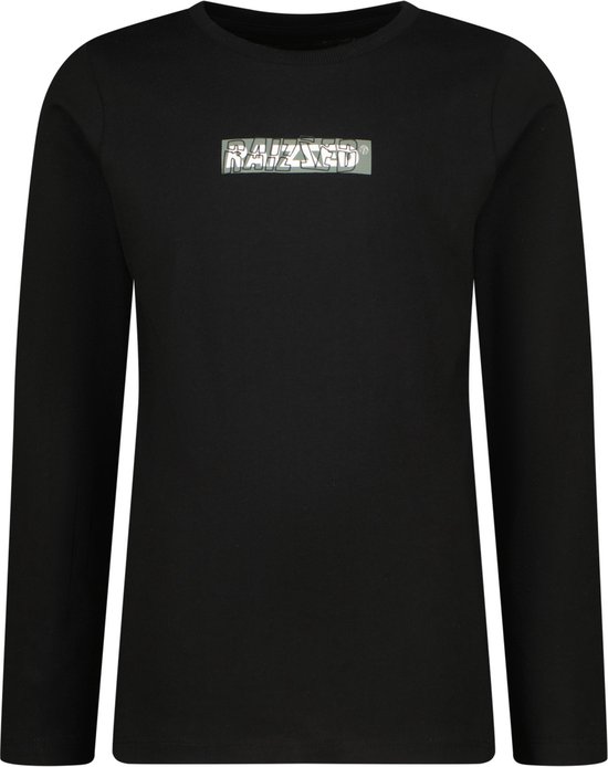 Raizzed T-shirt Andana Jongens T-shirt - Deep Black - Maat 116