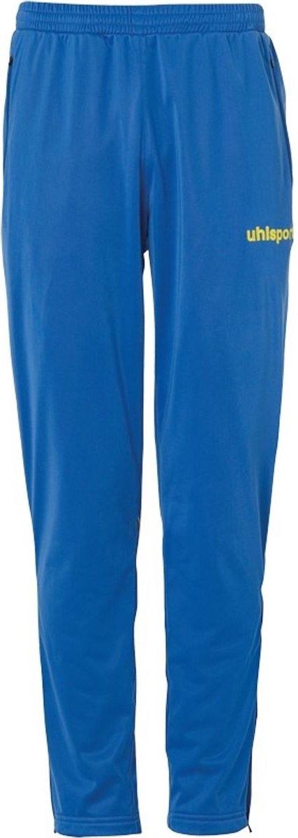 Uhlsport Stream 22 Polyesterbroek Kinderen - Royal / Geel | Maat: 116