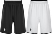 Macron X500 Reversible Short Kinderen - Zwart / Wit | Maat: 11-12 Y