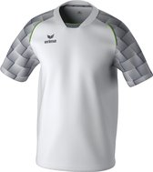 Erima Evo Star Shirt Korte Mouw Heren - Wit / Slate Grey | Maat: XL