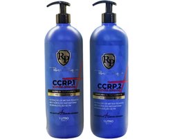 Kit Robson Peluquero CCRP Mais Carvão Ativado Tratamento Capilar 1L