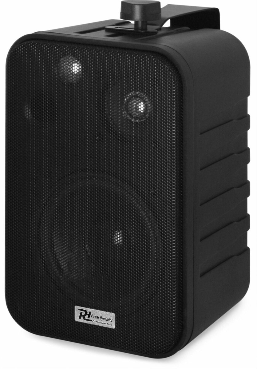 Power Dynamics installatie speakerset - Set van 8 speakers en versterker - Bluetooth - 100V - Zwart thumbnail 8