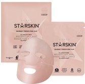 Starskin® SilkMud Clay Gezichtsmasker - Korean Skincare - Bio Cellulose Sheet Mask - Alle Huidtypen