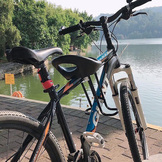 QIUR Mountainbike-Kindersitz-fahrradsitz vorne mit Rückenlehne