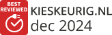 Dit product was in december 2024 ''Best Reviewed'' op Kieskeurig.nl